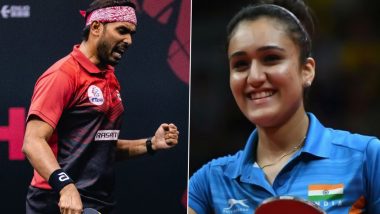 Indian Table Tennis Team for Paris Olympics 2024 Announced: Sharath Kamal, Manika Batra Included; G Sathiyan, Ayhika Mukherjee Named Reserves