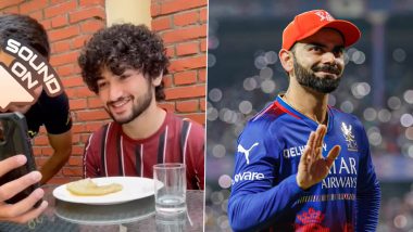 Pakistani Influencer Claims Virat Kohli Expressed Interest in Visiting Pakistan Over a Phone Call! Is It Real or AI-Generated Voice Fake Call? Instagram Video Creates Buzz