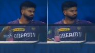 Shreyas Iyer Unconsciously Aces Bottle-Flip While Sitting in Dressing Room During MI vs KKR IPL 2024 Match, Video Goes Viral