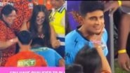Shubman Gill Touches Abhishek Sharma&rsquo;s Mother&rsquo;s Feet, Gujarat Titans&rsquo; Captain&rsquo;s Heartfelt Gesture Goes Viral After Rain Washes Out SRH vs GT IPL 2024 Match (Watch Video)