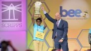 Bruhat Soma Wins Scripps National Spelling Bee Title After Spelling 29 Words Correctly in Tiebreaker (Watch Video)