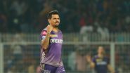 IPL 2024 Most Valuable Player Award Winner: Sunil Narine Secures Top Honour With All-Round Performance in Indian Premier League Season 17