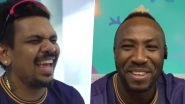 Andre Russell, Sunil Narine Left in Splits After Being Asked BPL Journalist&rsquo;s Viral &lsquo;Final Match You Perform What Happening?&rsquo; Question Post KKR&rsquo;s IPL 2024 Title Win (Watch Video)