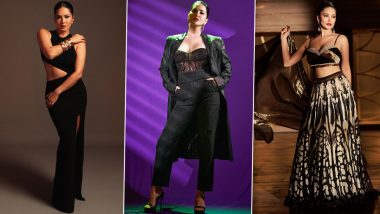 Sunny Leone Birthday Special: 6 Times the Actress Gave Us Mere Mortals a Masterclass in Slaying Black Outfits! (View Pics)
