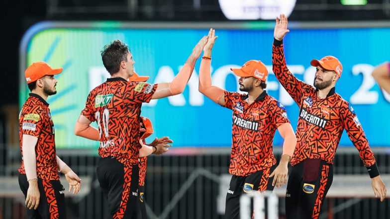 Sunrisers Hyderabad Enter IPL 2024 Final With 36-Run Victory Over Rajasthan Royals in Qualifier 2; Pat Cummins and Co To Face KKR in Summit Clash