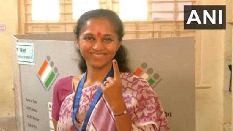 Lok Sabha Elections 2024: Polls Should Be Conducted with Truth, Transparency, Says NCP Leader Supriya Sule After Voting in Baramati (Watch Video)