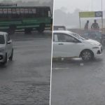 Tamil Nadu Rains: Heavy Rainfall Lashes Several Parts of Southern State (Watch Videos)