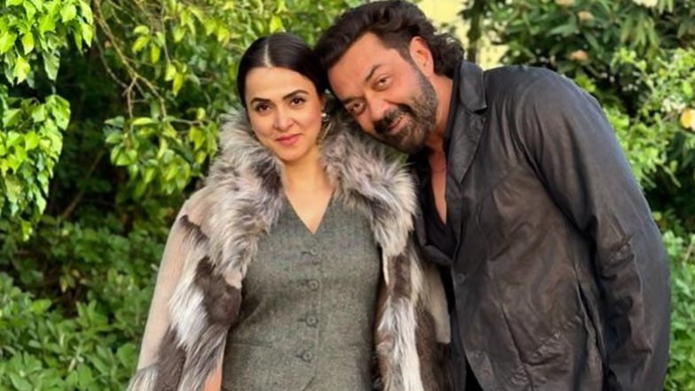 Bobby Deol Extends Anniversary Wishes to ‘Jaan’ Tania Deol; See 5 Pics of the Duo Serving Major Couple Goals on Social Media