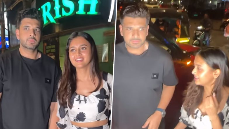 Paparazzi Capture Tejasswi Prakash and Karan Kundrra Holding Hands After Date Night (Watch Video)