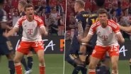 Thomas Muller Shouts &lsquo;What the F**k&rsquo; at Teammates After Toni Kroos Provides Assist to Vinicius Jr's Goal During Bayern Munich vs Real Madrid UEFA Champions League 2023&ndash;24 Semifinal First Leg (Watch Video)