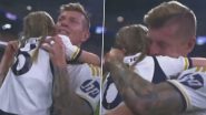 Toni Kroos Breaks Down in Tears While Hugging Daughter As He Plays His Last Match at Santiago Bernabeu For Real Madrid Ahead of Retirement (Watch Video)