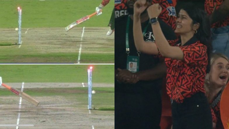 Viral Moments From SRH vs RR IPL 2024 Match: Travis Head’s Controversial ‘Not Out’, Kavya Maran’s Joyful Jump and Other Highlights From Sunrisers Hyderabad vs Rajasthan Royals Clash