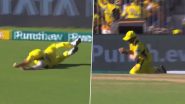 Tushar Deshpande Takes Impressive Sliding Catch to Dismiss Jos Buttler During CSK vs RR IPL 2024 Match, Video Goes Viral
