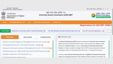 Registration Date for UGC NET 2024 Exam Extended Till May 15, Apply at ugcnet.nta.ac.in