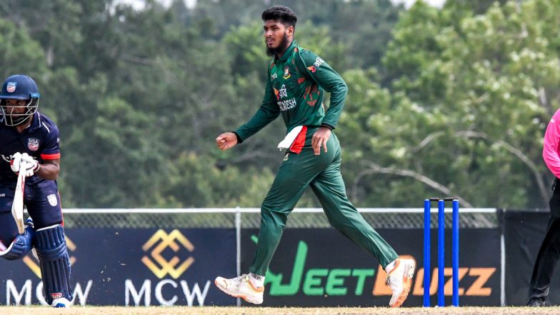 United States of America vs Bangladesh 3rd T20I Free Live Streaming Online on FanCode: Get TV Channel Telecast Details of USA vs BAN T20 Cricket Match With Time in IST