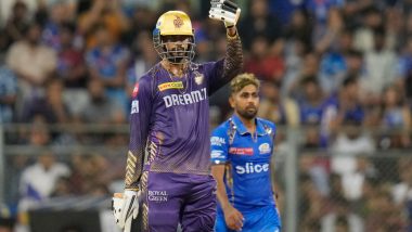 Venkatesh Iyer Wins Man of the Match Award in MI vs KKR IPL 2024 Match