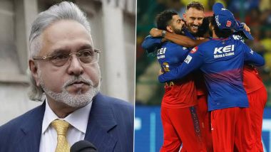 Vijay Mallya Congratulates RCB for Securing a Spot in IPL 2024 Playoffs With Victory Over CSK, Writes ‘Onward and Upward Towards the Trophy’ (See Post)