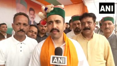 Lok Sabha Elections 2024: Congress Leader Vikramaditya Singh Files Nomination from Mandi LS Seat (Watch Videos)