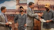 Virat Kohli Meets US Consul General Mike Hankey in Mumbai Before Leaving for ICC T20 World Cup 2024 (See Pics)