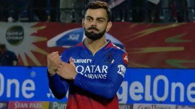 Virat Kohli Spotted Showing His Muscles While Being Awarded for Hitting Most Sixes in PBKS vs RCB IPL 2024 Match