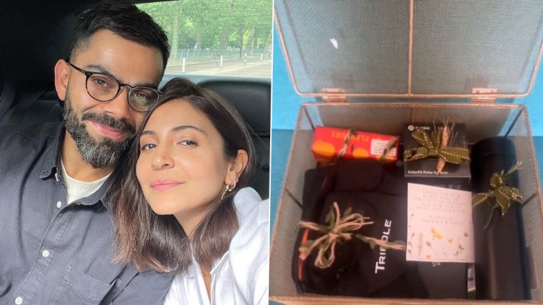 Virat Kohli, Anushka Sharma Thank Paparazzi for Respecting Privacy of Their Kids Vamika and Akaay – Check Out What’s in the Gift Hamper