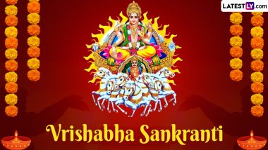 Latest Vrishabha Sankranti 2024 Wishes, Messages, WhatsApp Stickers, GIFs, HD Images and SMS