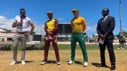 West Indies vs South Africa 2nd T20I Free Live Streaming Online on FanCode: Get TV Channel Telecast Details of WI vs SA T20 Cricket Match With Time in IST
