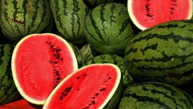 How To Recognise Fake Watermelon? Useful Tips and Tricks on Picking Naturally Sweet Watermelon and Learn To Check Adulteration in Watermelon With Cotton (Watch Video)