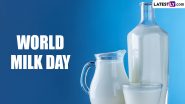 World Milk Day 2024 Date, Theme, History and Significance: All You Need To Know About the Day That Celebrates the Nutritious Food Product