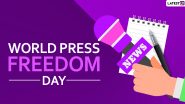 World Press Freedom Day Images & HD Wallpapers for Free Download Online: Powerful Quotes, Sayings and Messages To Observe This Important Day