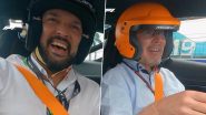 Yuvraj Singh Goes on a Drive Around With Mika Hakkinen on Miami F1 Track, Says “I’ll Go Back and Buy This Car…’ (Watch Video)