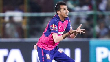 Yuzvendra Chahal Completes 300 Matches in T20 Cricket, Achieves Feat During SRH vs RR IPL 2024 Match