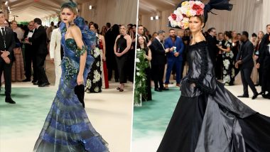 MET Gala 2024: Zendaya Does a Double Take, Lights Up the Red Carpet With Two Show-Stopping Looks, Cementing Her Fashion Icon Status (View Pics)