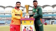 Bangladesh vs Zimbabwe 3rd T20I 2024 Free Live Streaming Online on FanCode: Get TV Channel Telecast Details of BAN vs ZIM T20 Cricket Match