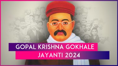 Gopal Krishna Gokhale Jayanti 2024: Date, Significance Of The Day That Marks The Birth Anniversary Of The Indian Political Leader And Social Reformer