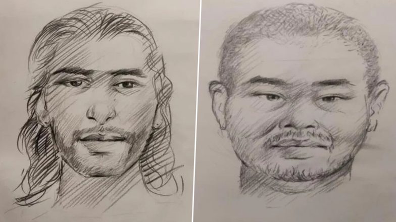 Poonch Terror Attack: Security Forces Release Sketches of Two Terrorists Who Attacked IAF Convoy in Jammu and Kashmir