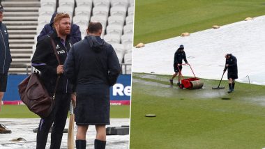 ENG vs PAK 1st T20I 2024: England Against Pakistan Match at Headingly Abandoned Before Toss Due to Rain