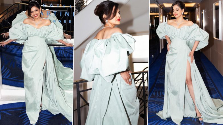 Namita Thapar Makes Cannes 2024 Debut; Shark Tank India Judge Slays In Mint Green Gown With Long Train At Film Festival (See Pics)