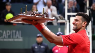 Novak Djokovic Beats Yannick Hanfmann 6–3, 6–3 To Reach Geneva Open 2024 Quarterfinals on His 37th Birthday