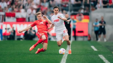 Damion Downs Scores Late To Keep FC Cologne Up and Defer Bundesliga 2023–24 Relegation Decisions to Final Day