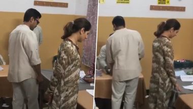 Lok Sabha Elections 2024: Ram Charan and His Wife Upasana Kamineni Cast Their Votes in Jubilee Hills, Hyderabad (Watch Video)