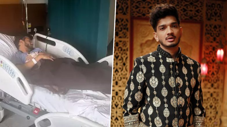 Munawar Faruqui Hospitalised, Photo of the Comedian Lying on Hospital Bed Goes Viral!