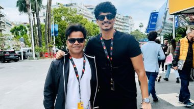 Cannes 2024: Rajpal Yadav Debuts Alongside Kaam Chalu Hai Director Palaash Muchhal at the 77th Film Festival (See Pics)