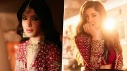 Shanaya Kapoor Mesmerises Fans in Stunning Red Lehenga &ndash; See the Gorgeous Pics!