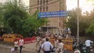 Bomb Threat Email in Delhi: Burari Government Hospital and Sanjay Gandhi Hospital Get Bomb Threats Through Emails; Search Operation Underway (Watch Videos)