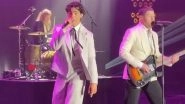 Nick Jonas Rocks the Stage With Headbanger Hit &lsquo;Jealous&rsquo; in White Tuxedo Jacket at Cannes&rsquo; Annual HIV-AIDS Charity Dinner