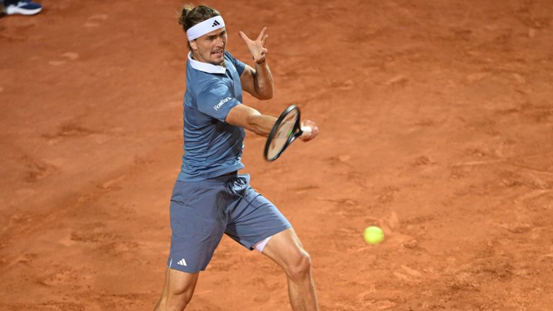 Alexander Zverev vs David Goffin, French Open 2024 Free Live Streaming Online: How to Watch Live TV Telecast of Roland Garros Men’s Singles Tennis Match?