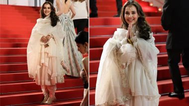 Cannes 2024: Punjabi Singer Sunanda Sharma Walks Red Carpet, Performs at Bharat Parv (See Pics)