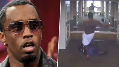 Sean ‘Diddy’ Combs Apologises for Physically Assaulting Ex-Girlfriend Cassie Ventura, Rapper Says ‘I’m Disgusted’ (Watch Video)