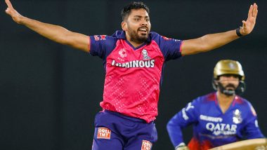 RR vs RCB IPL 2024 Eliminator: Rajasthan Royals Pacer Avesh Khan Reacts After Star Role in Beating Royal Challengers Bengaluru, Says ‘I Always Give My 100 Percent’